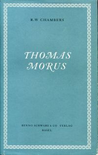 Chambers, Thomas Morus. (Umschlag)