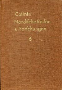 M. Alexander Castrén's Versuch einer ostjakischen Sprachlehre. (Umschlag)