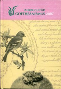 Jahrbuch für Goetheanismus 2007. (Umschlag)