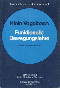 Klein-Vogelbach, Funktionelle Bewegungslehre. (Umschlag)