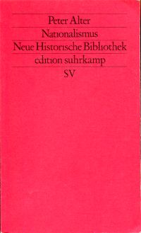 Alter, Nationalismus. (Umschlag)