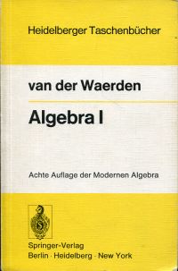 Waerden, Algebra I. (Umschlag)