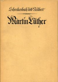 Schreckenbach, Martin Luther. (Umschlag)
