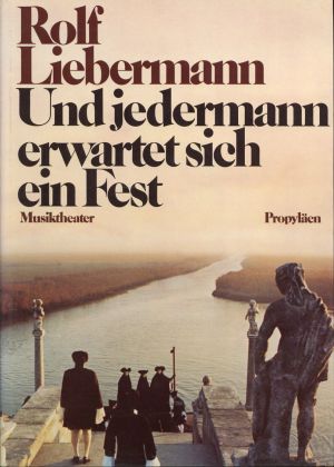Liebermann, Und jedermann erwartet sich ein Fest. (Umschlag)