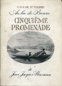 Rousseau, Les rêveries du promeneur solitaire. (Umschlag)