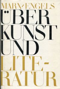Marx, Über Kunst und Literatur. (Umschlag)