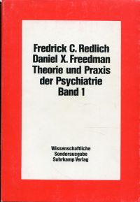 Redlich, Theorie und Praxis der Psychiatrie. (Umschlag)