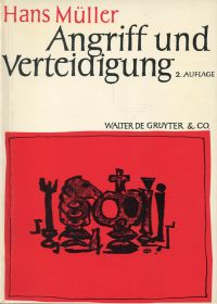 Müller, Angriff und Verteidigung. (Umschlag)