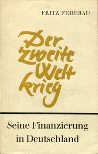 Federau, Der Zweite Weltkrieg. (Umschlag)