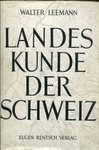 Leemann, Landeskunde der Schweiz. (Umschlag)