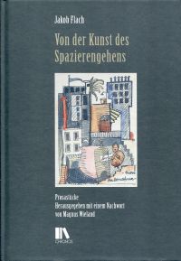 Flach, Von der Kunst des Spazierengehens. (Umschlag)