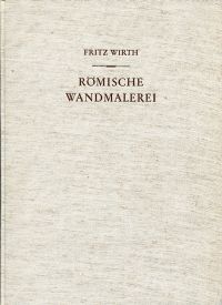 Wirth, Römische Wandmalerei. (Umschlag)