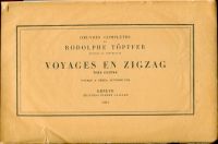 Töpffer, Voyages en zigzag. (Umschlag)