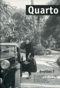 Brotlos. (Umschlag)
