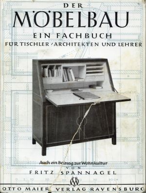 Spannagel, Der Möbelbau. (Umschlag)