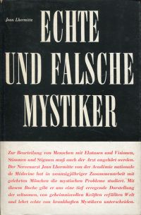 Lhermitte, Echte und falsche Mystiker. (Umschlag)