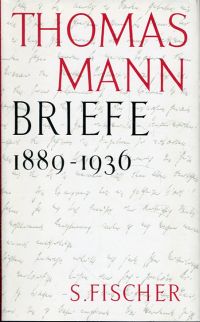 Mann, Briefe 1889-1955 und Nachlese. (Umschlag)