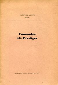 Jenny, Comander als Prediger. (Umschlag)