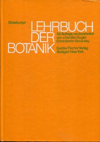 Strasburger, Lehrbuch der Botanik für Hochschulen. (Umschlag)