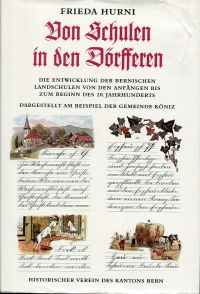 Hurni, Von Schulen in den Dörfferen. (Umschlag)