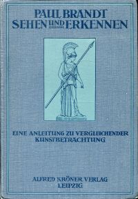 Brandt, Sehen und Erkennen. (Umschlag)