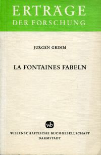 Grimm, La Fontaines Fabeln. (Umschlag)