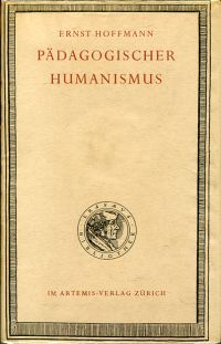 Hoffmann, Pädagogischer Humanismus. (Umschlag)