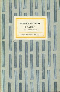Matisse, Frauen. (Umschlag)