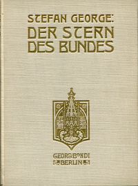 George, Der Stern des Bundes. (Umschlag)