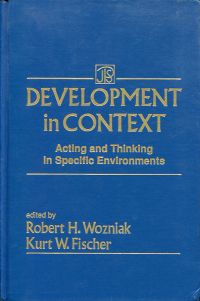Wozniak/Fischer, Development in context (Umschlag)