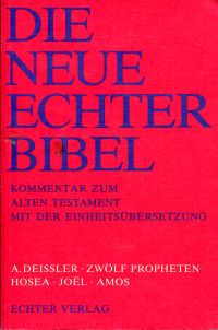 Deissler, Die zwölf Propheten. (Umschlag)