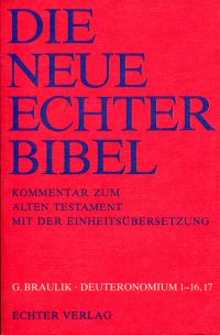 Scharbert, Deuteronomium. (Umschlag)