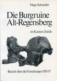 Schneider, Die Burgruine Alt-Regensberg im Kanton Zürich. (Umschlag)