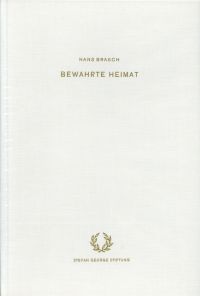 Brasch, Bewahrte Heimat. (Umschlag)