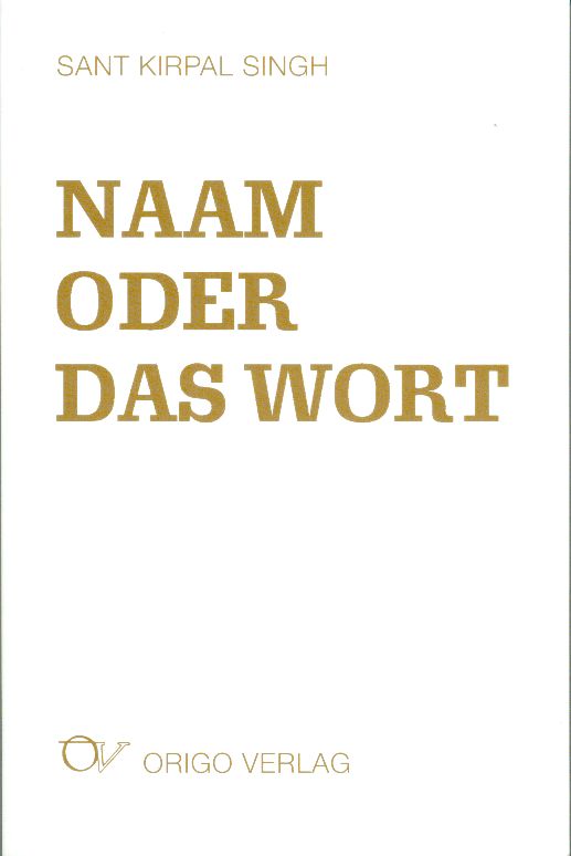 Singh, Naam oder das Wort. (Einband)