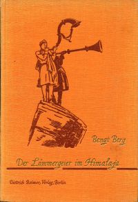 Berg, Der Lämmergeier im Himalaja. (Umschlag)