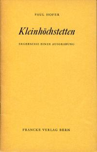 Hofer, Kleinhöchstetten. (Umschlag)