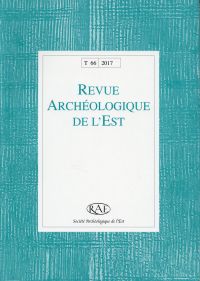 Revue Archéologique de l'Est, Tome 66 (2017) (Umschlag)