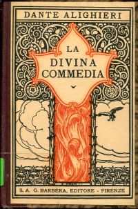 Dante Alighieri: La Divina Commedia. (Umschlag)