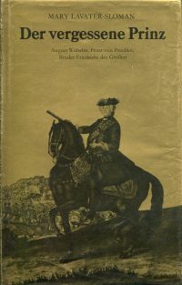 Lavater-Sloman, Der vergessene Prinz. (Umschlag)