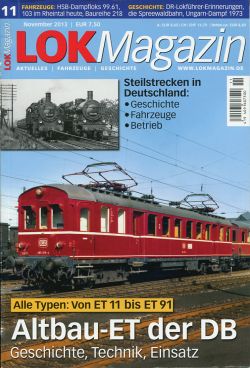 LOKMagazin, No. 11 (2013) (Umschlag)