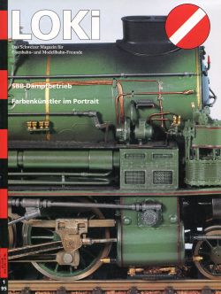 LOKI. Das Schweizer Magazin für Eisenbahn- und Modellbahnfreunde, 1 (1995) (Umschlag)