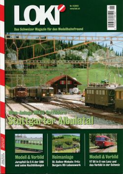LOKI. Das Schweizer Magazin für Eisenbahn- und Modellbahnfreunde, 11 (2013) (Umschlag)