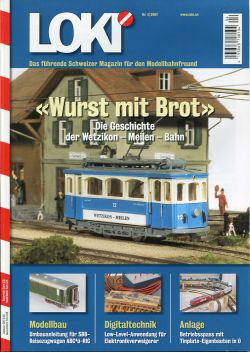 LOKI. Das Schweizer Magazin für Eisenbahn- und Modellbahnfreunde, 4 (2007) (Umschlag)