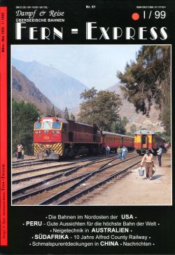 Fern-Express, No. 1 (1999). (Umschlag)