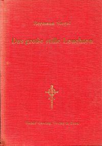 Siegel, Das große stille Leuchten. (Umschlag)