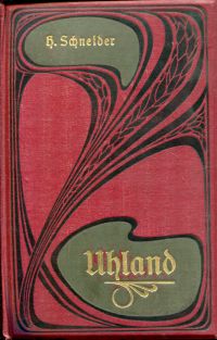 Schneider, Uhland. (Umschlag)
