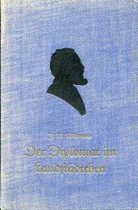 Widmann, Der Diplomat im Landstädtchen und andere Erzählungen. (Umschlag)