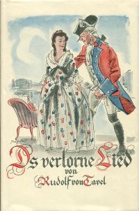 Tavel, Ds verlorene Lied. (Umschlag)