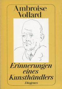 Vollard, Erinnerungen eines Kunsthändlers. (Umschlag)